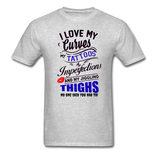 CURVES TATTOOS CLASSIC - heather gray