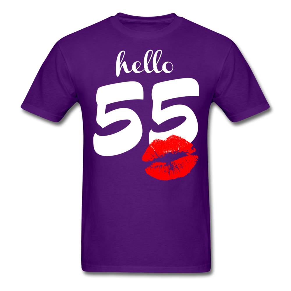 HELLO 55 SHIRT - purple