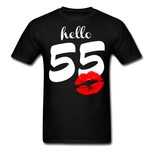 HELLO 55 SHIRT - black