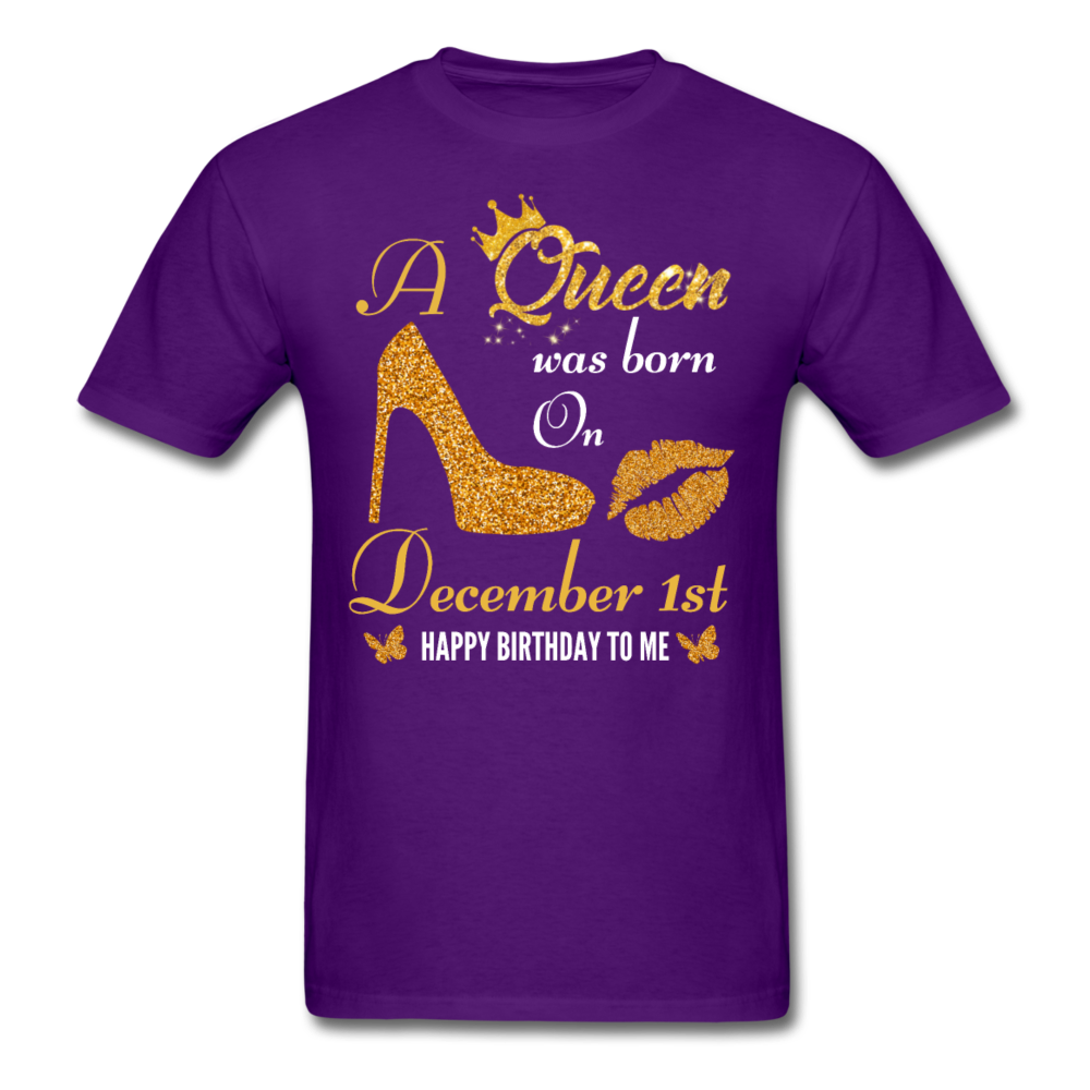 QUEEN 1ST DECEMBER - purple