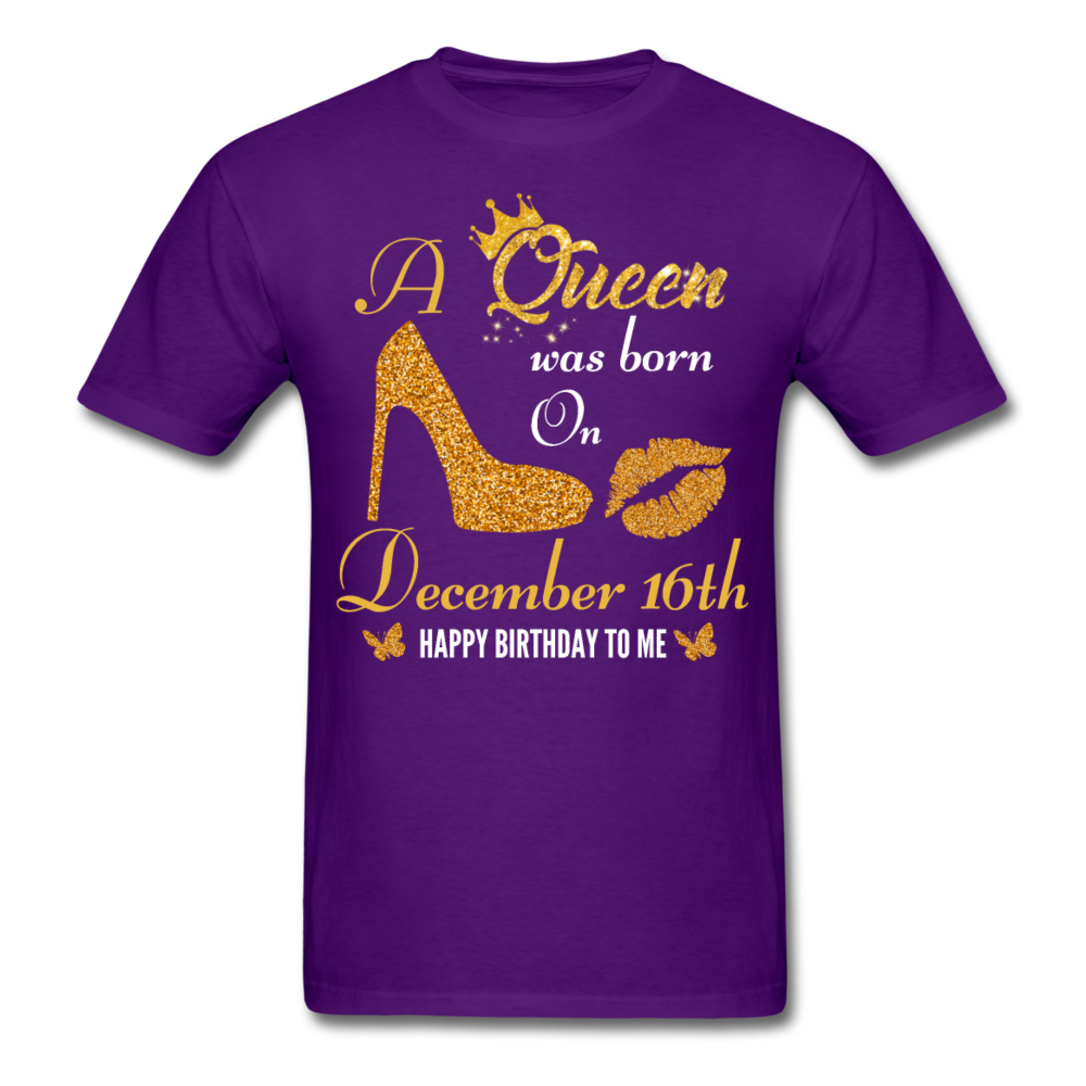 QUEEN 16TH DECEMBER - purple