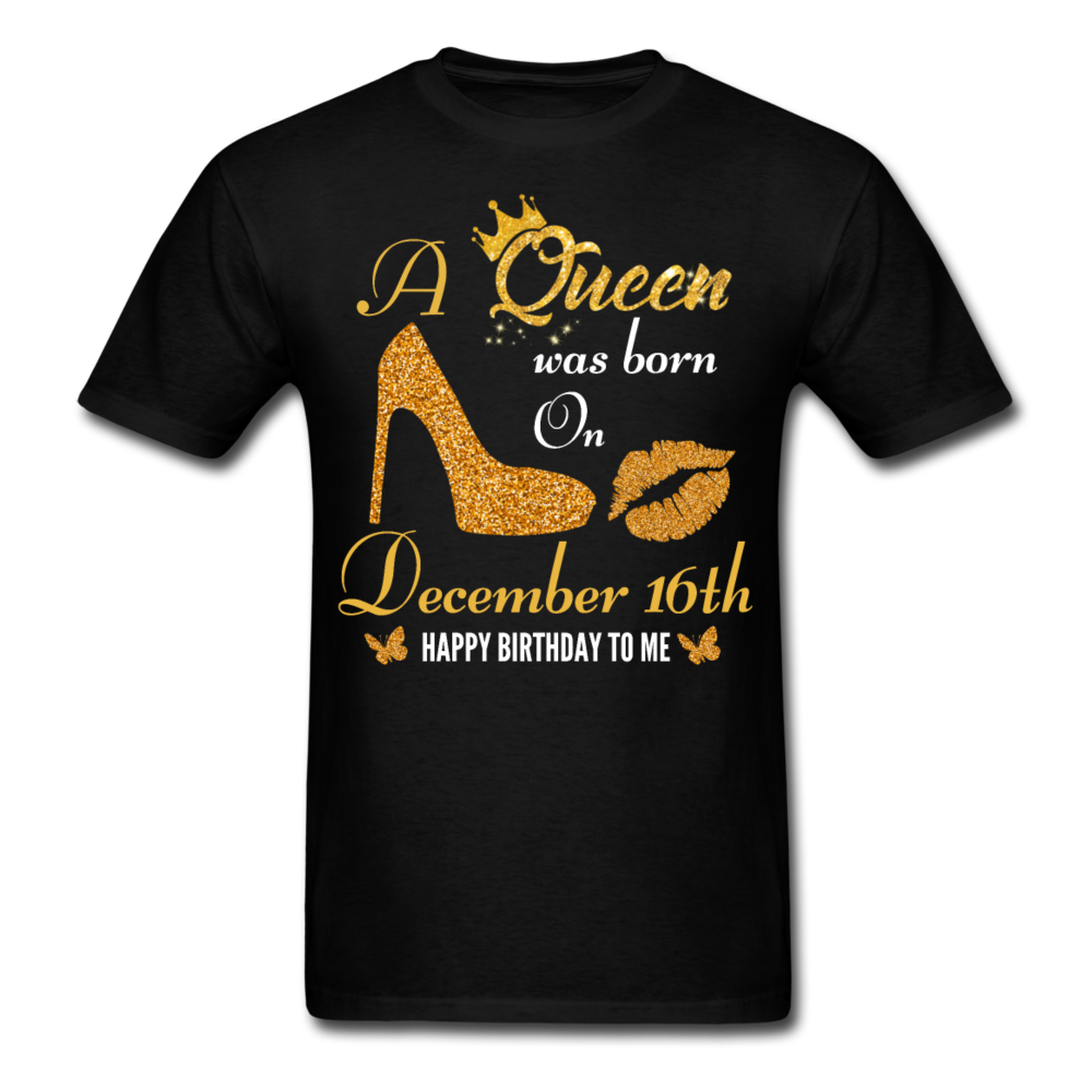 QUEEN 16TH DECEMBER - black