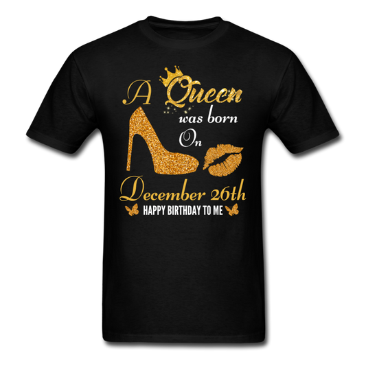 QUEEN 26TH DECEMBER - black