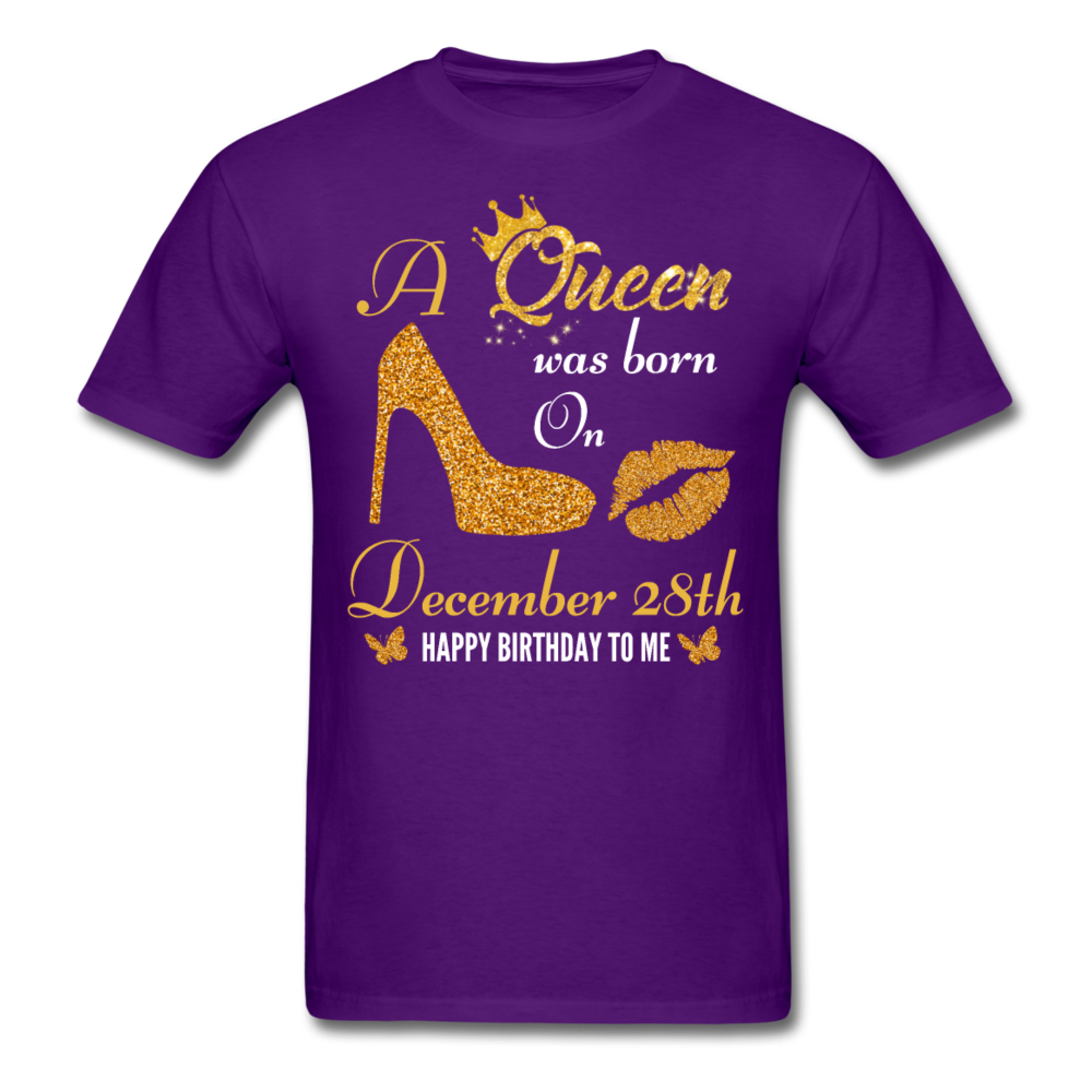 QUEEN 28TH DECEMBER - purple