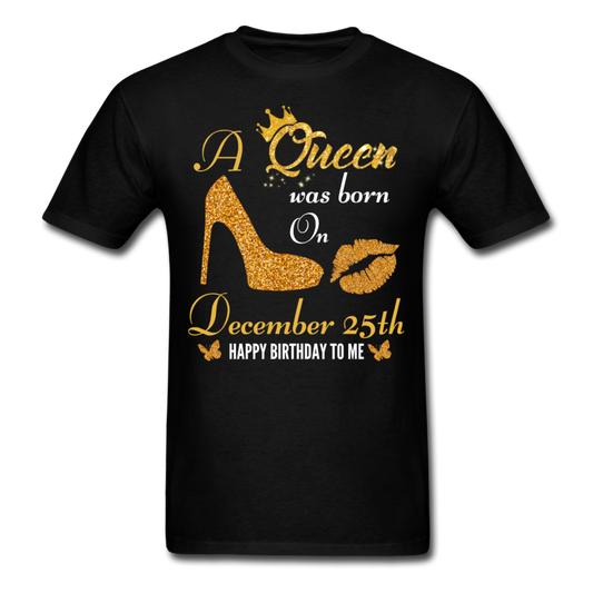 QUEEN 25TH DECEMBER - black
