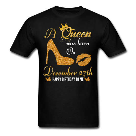 QUEEN 27TH DECEMBER - black