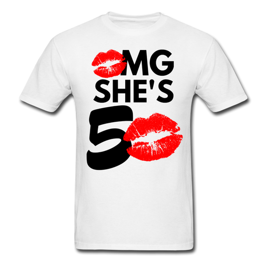 OMG 50 NEW SHIRT - white