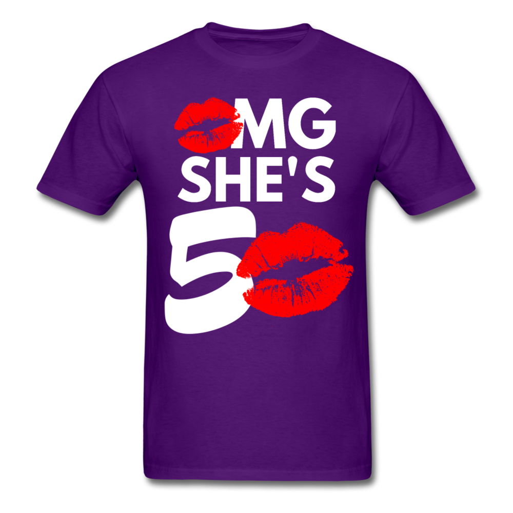 OMG 50 SHIRT - purple