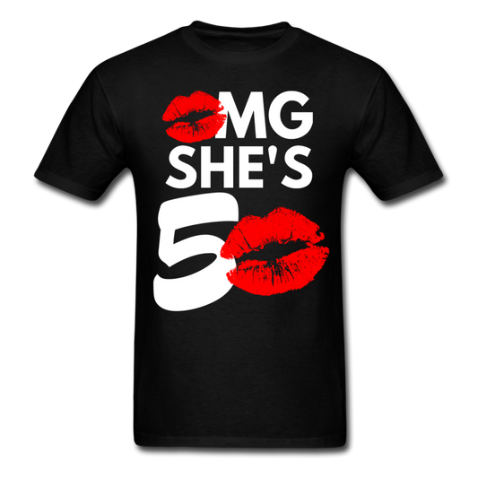 OMG 50 SHIRT - black