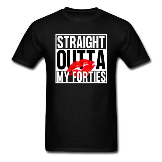 OUTTA FORTIES SHIRT - black