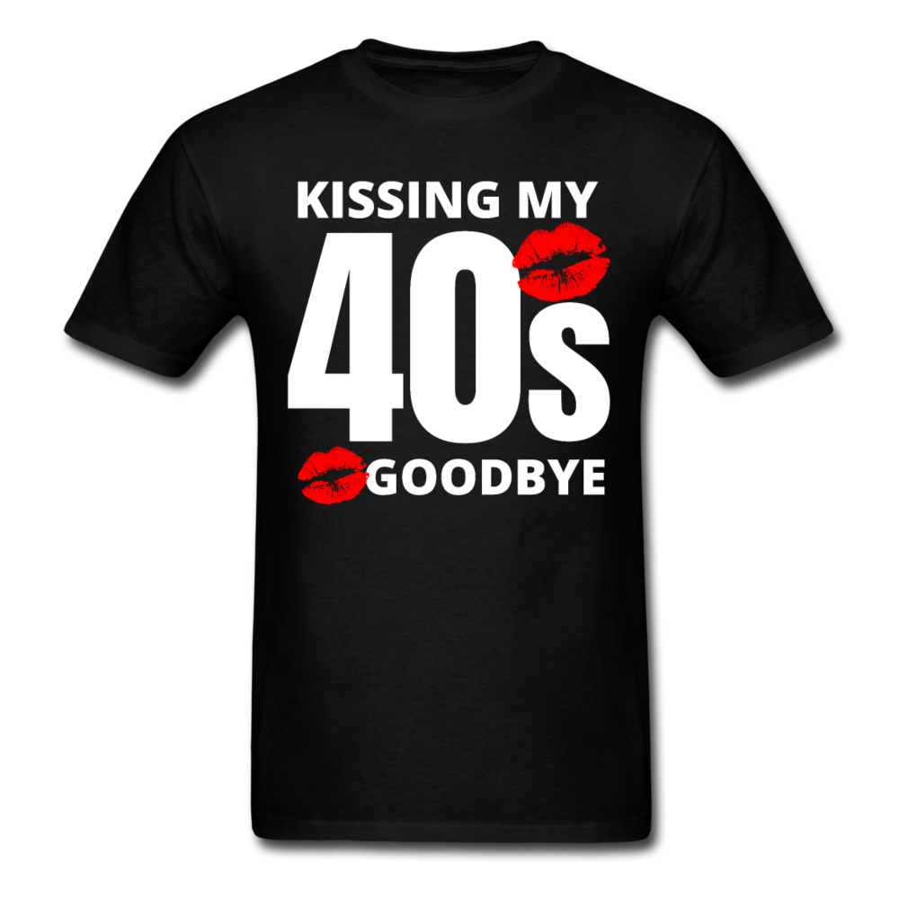 KISSING 40S GOODBYE SHIRT - black