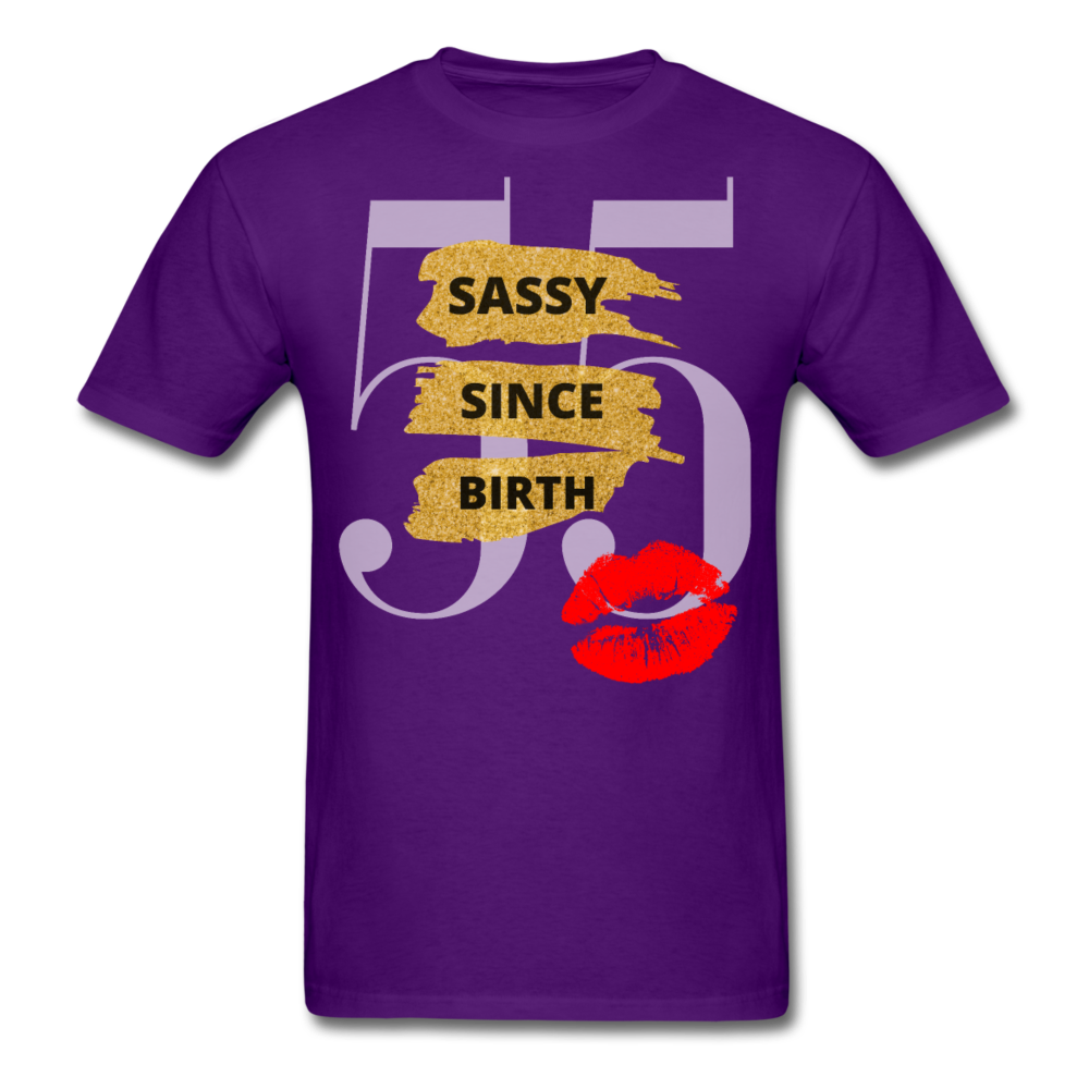 SASSY 55 SHIRT - purple