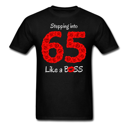 STEPPING 65 ROSE SHIRT - black