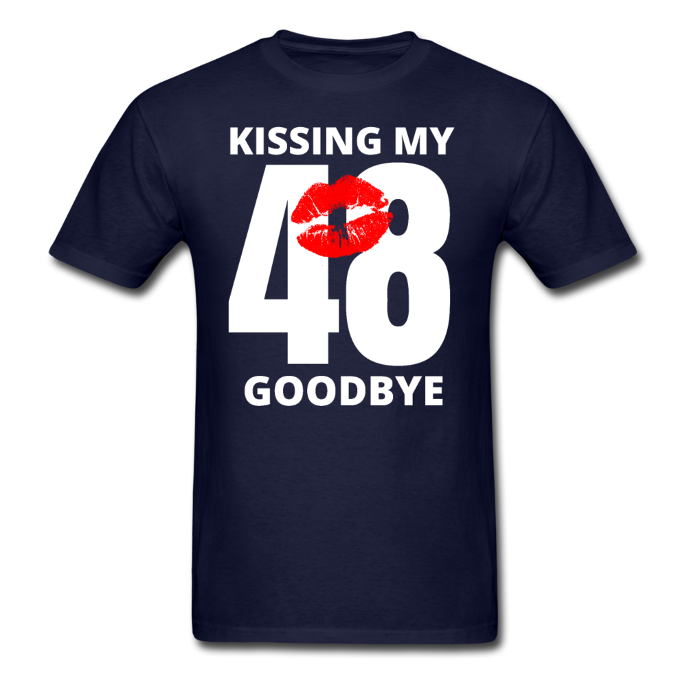KISSING 48 GOODBYE SHIRT - navy