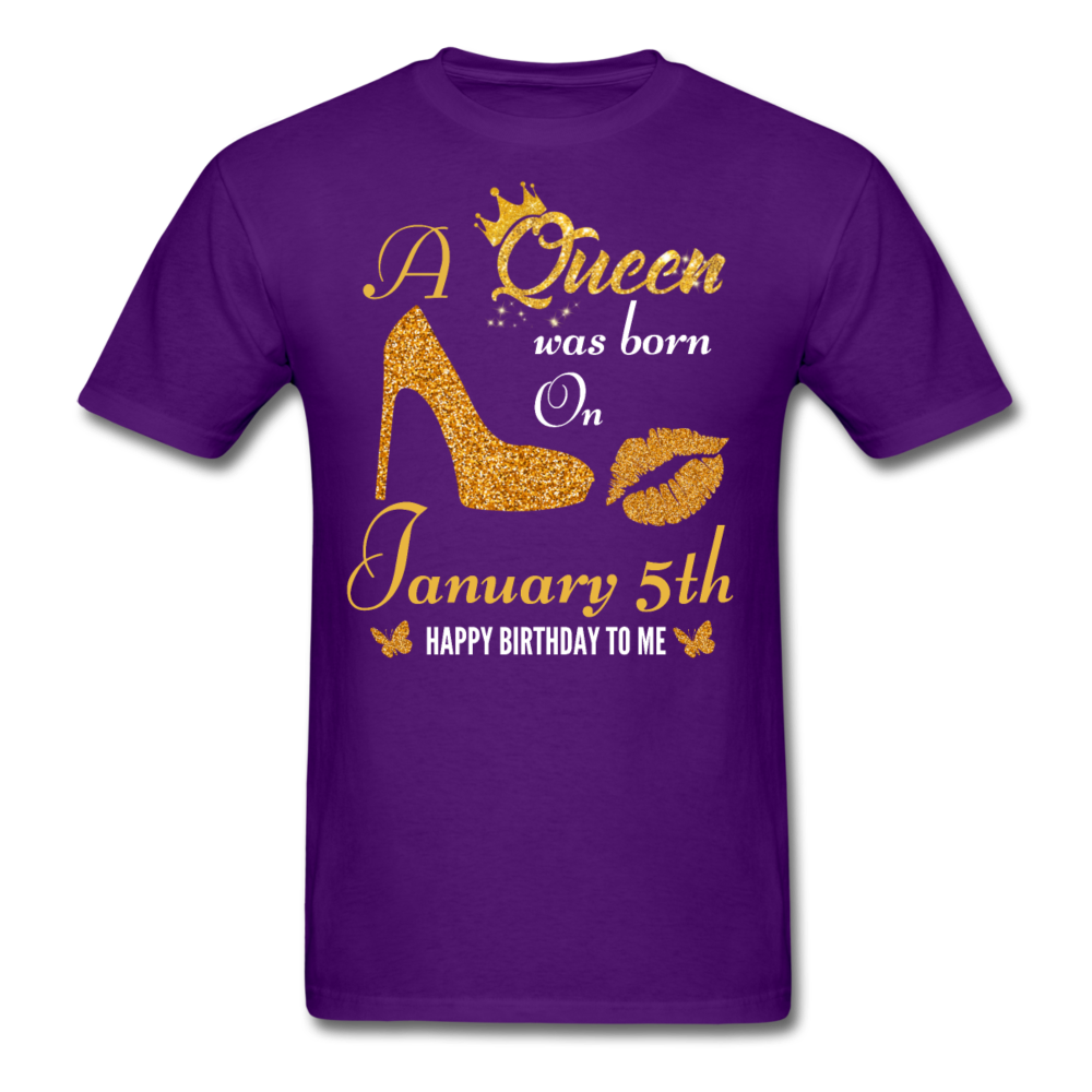 QUEEN 5TH JANUARY - purple