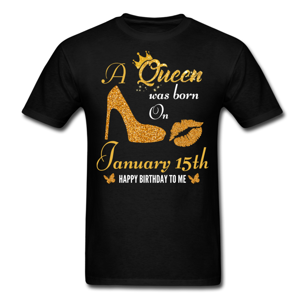 QUEEN 15TH JANUARY - black