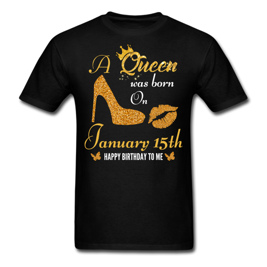 QUEEN 15TH JANUARY - black