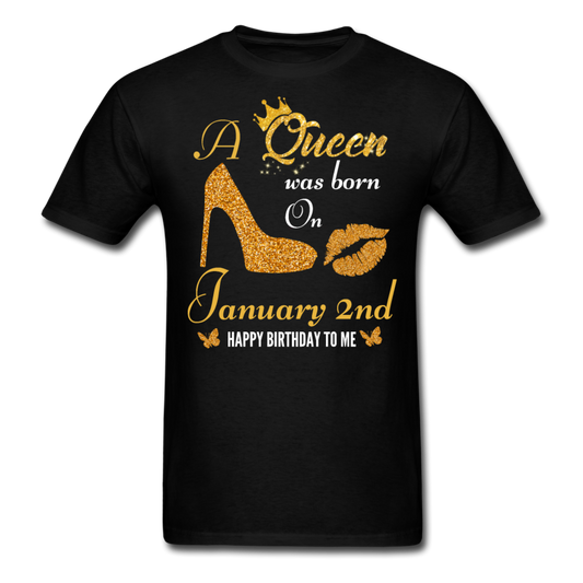 QUEEN 2ND JANUARY - black