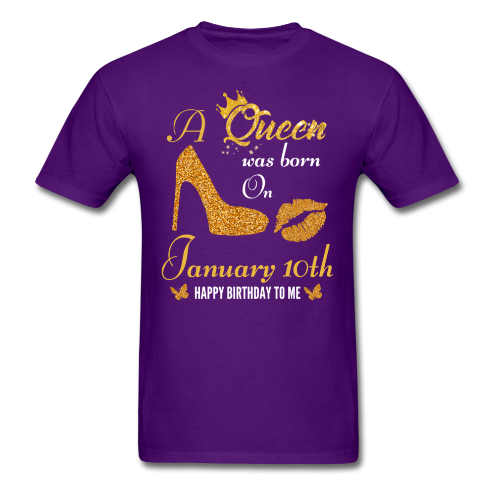 QUEEN 10TH JANUARY - purple