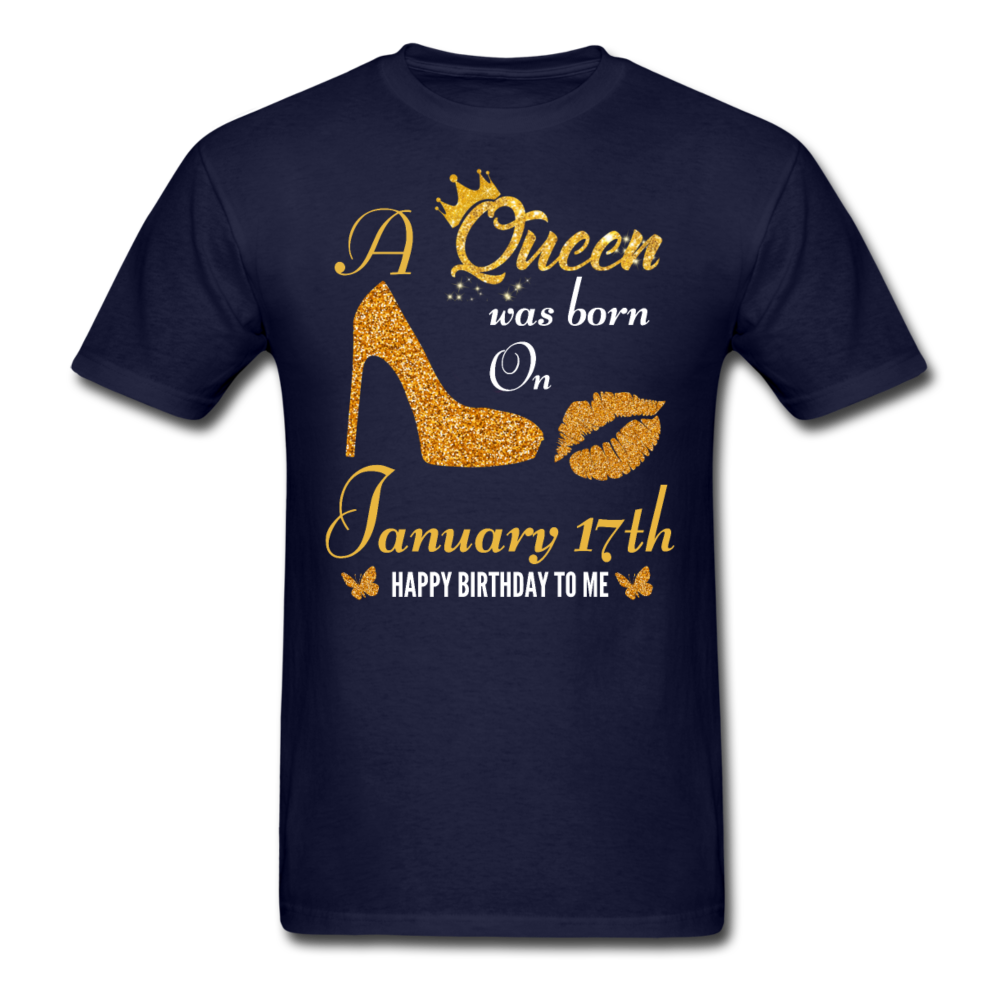 QUEEN 17TH JANUARY - navy