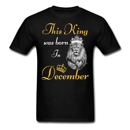 DECEMBER KING SHIRT - black