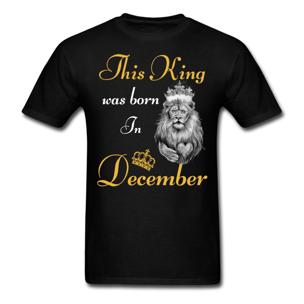 DECEMBER KING SHIRT - black
