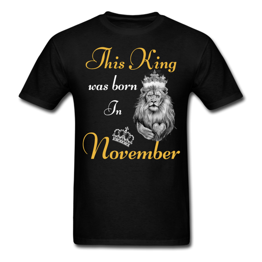 NOVEMBER KING SHIRT - black