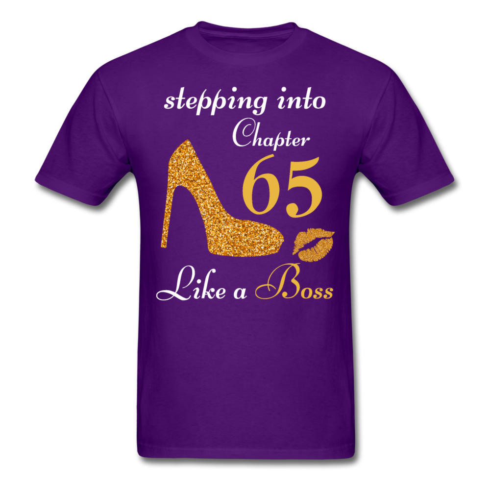 STEPPING CHAPTER 65 UNISEX SHIRT - purple