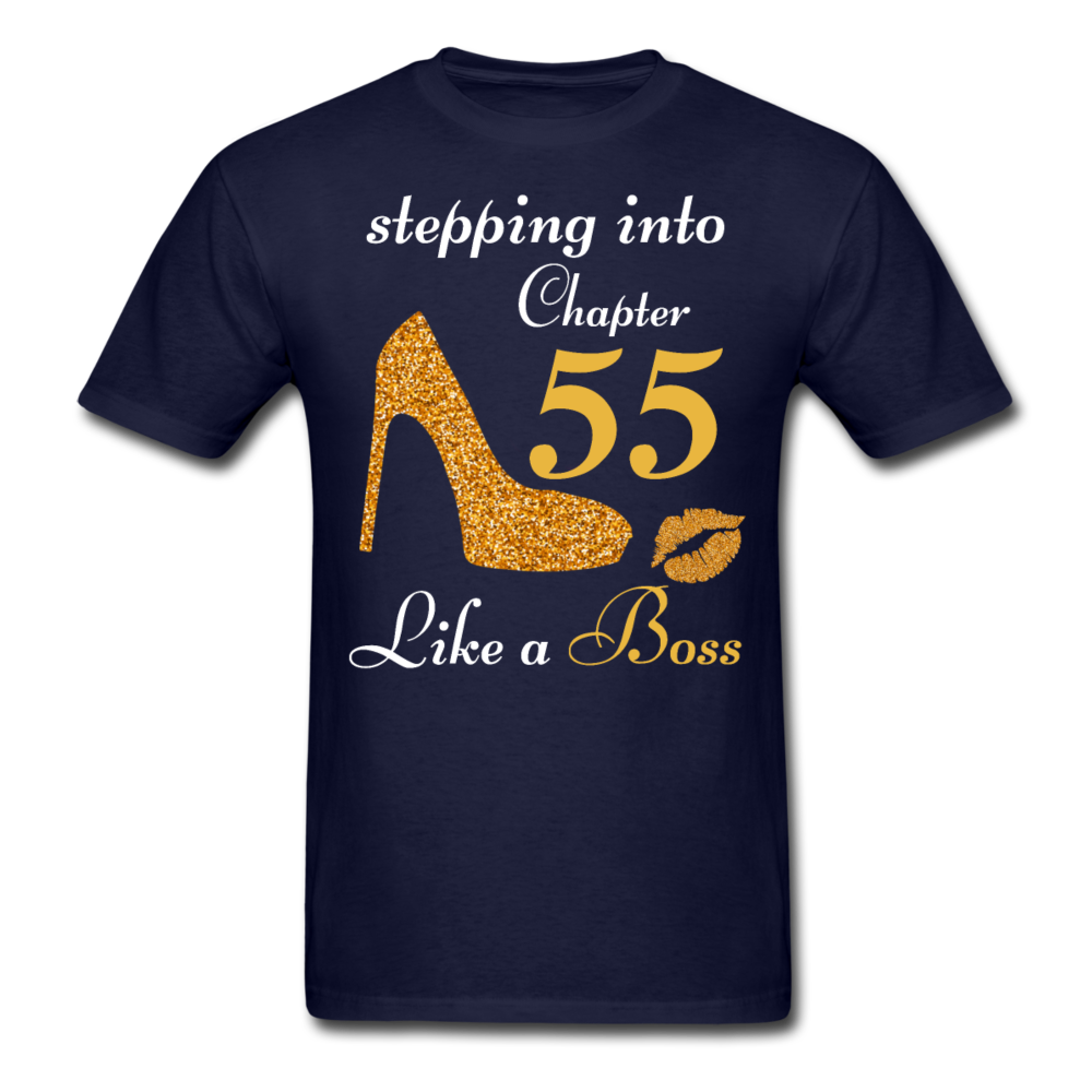 STEPPING CHAPTER 55 UNISEX SHIRT - navy