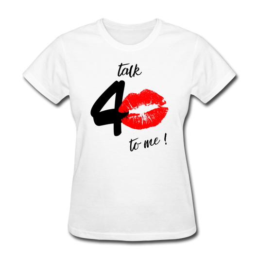 TALK 40 SHIRT - white