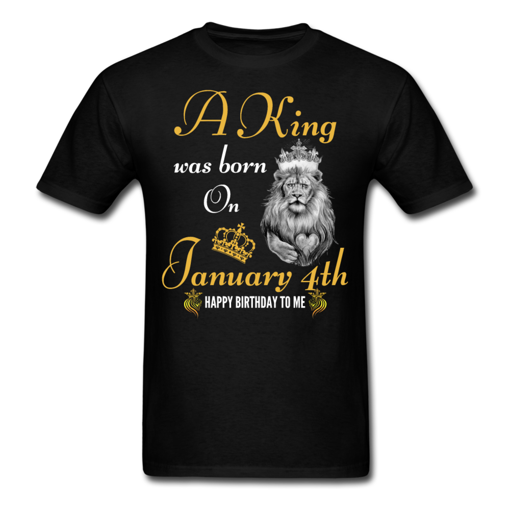 KING 4TH JANUARY - black