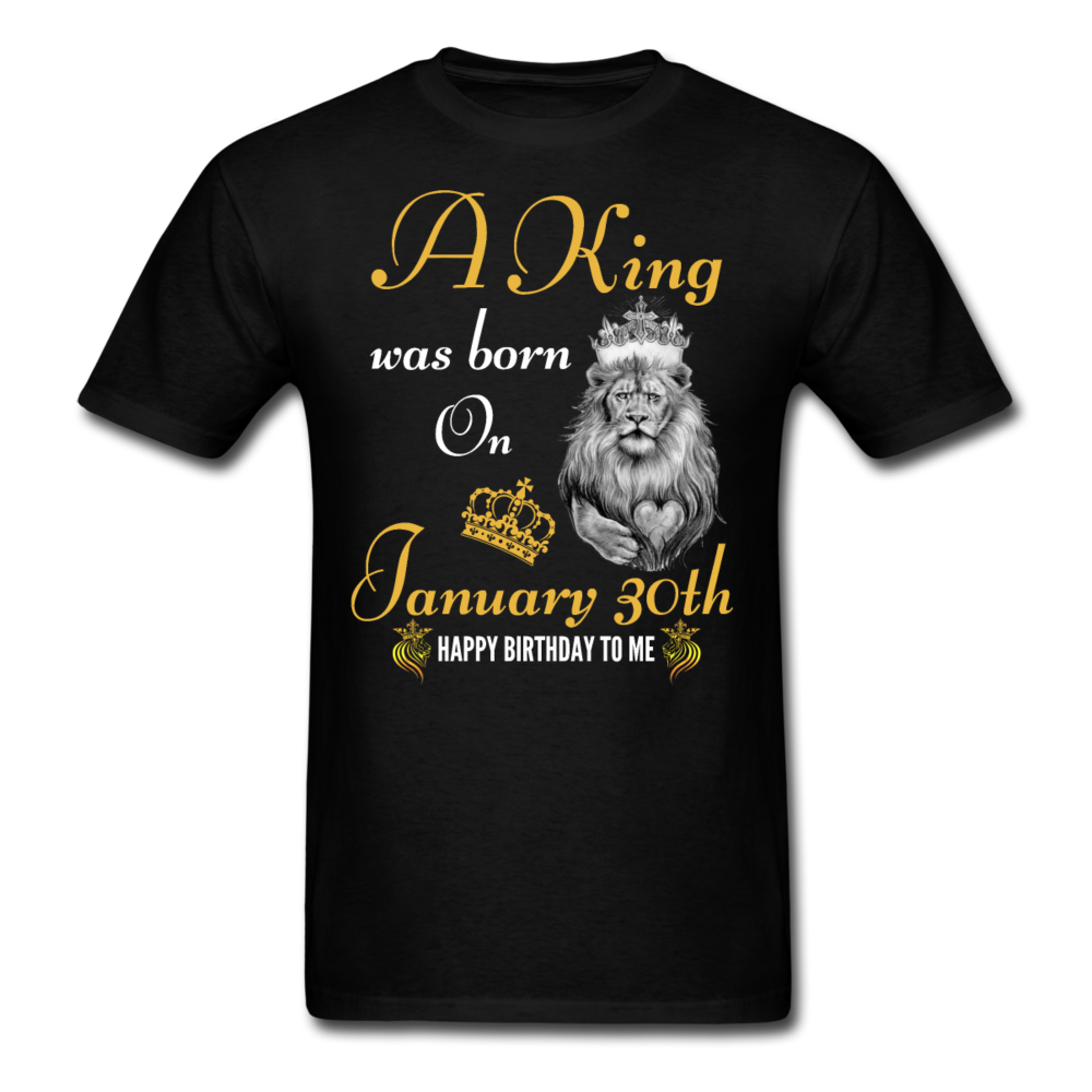 KING 30TH JANUARY - black