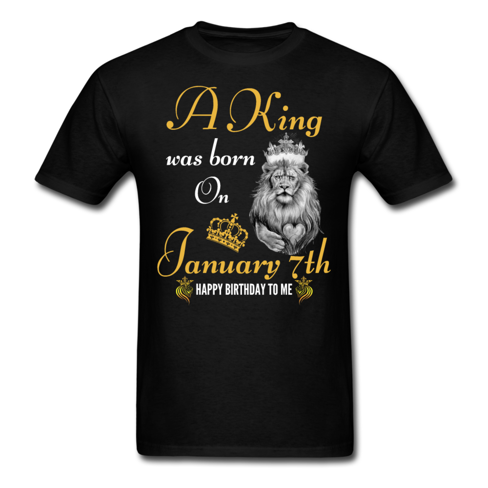 KING 7TH JANUARY - black