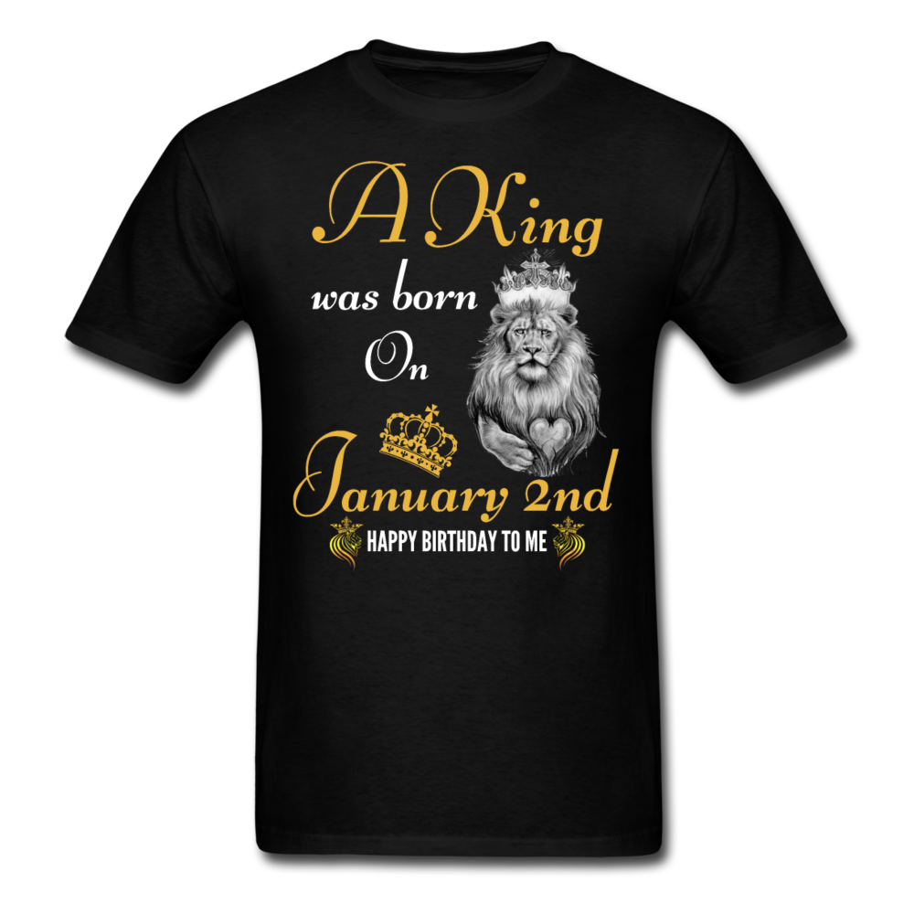 KING 2ND JANUARY - black