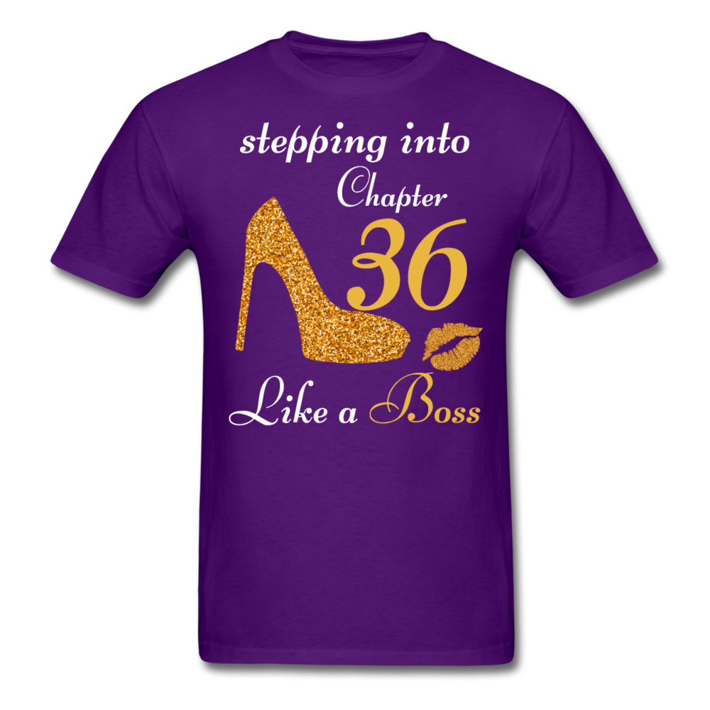 STEPPING CHAPTER 36 UNISEX SHIRT - purple