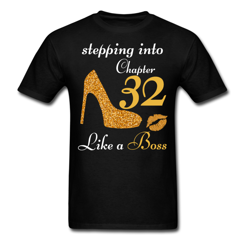 STEPPING CHAPTER 32 UNISEX SHIRT - black