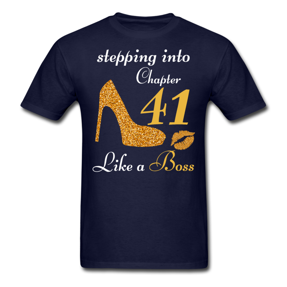 STEPPING CHAPTER 41 UNISEX SHIRT - navy