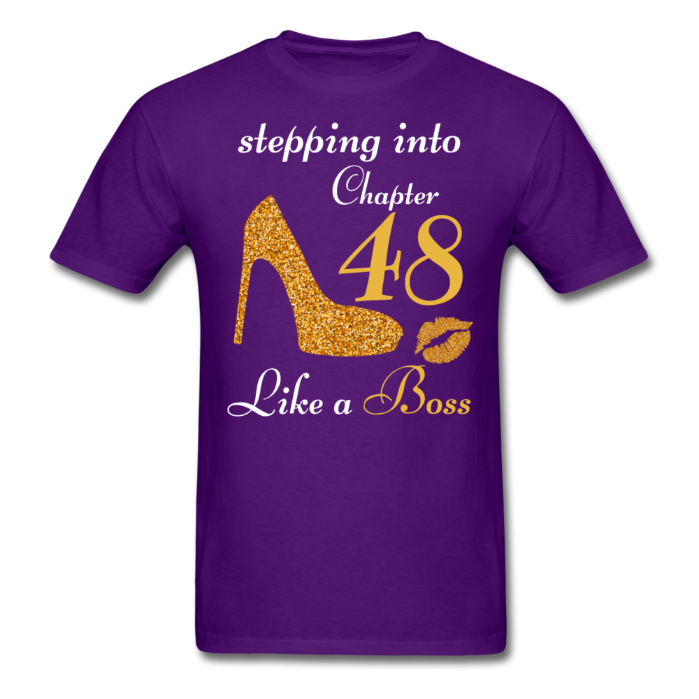 STEPPING CHAPTER 48 UNISEX SHIRT - purple