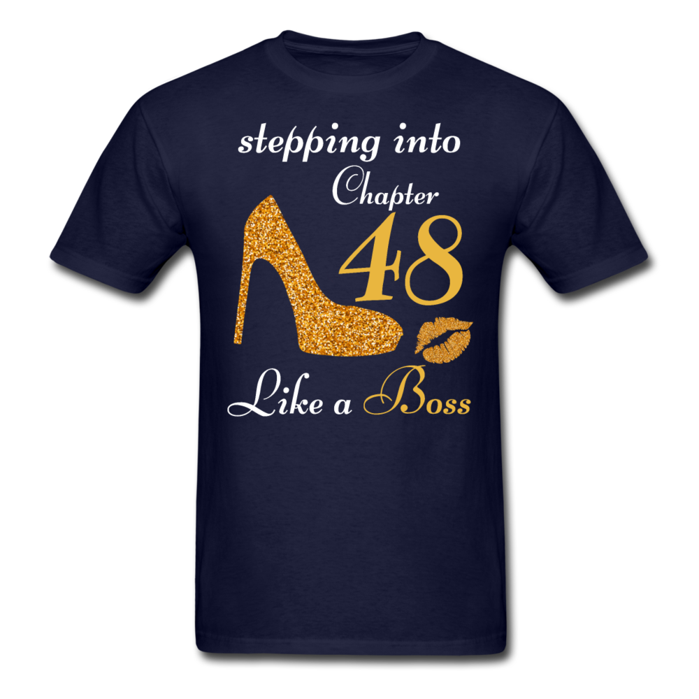 STEPPING CHAPTER 48 UNISEX SHIRT - navy
