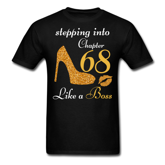 STEPPING CHAPTER 68 UNISEX SHIRT - black