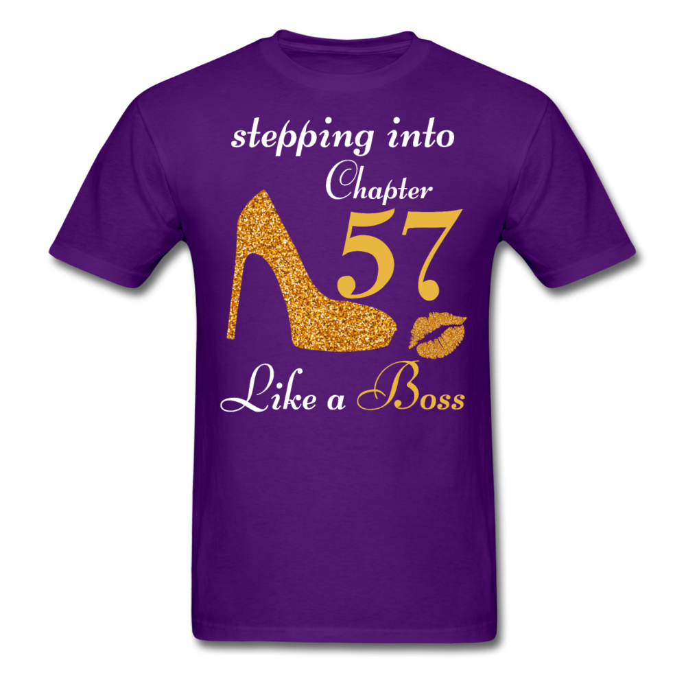 STEPPING CHAPTER 57 UNISEX SHIRT - purple