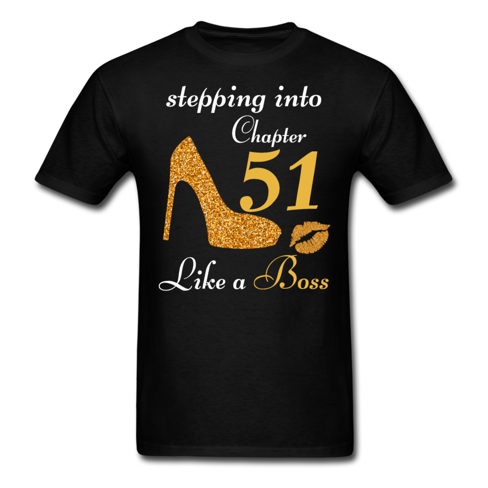 STEPPING CHAPTER 51 UNISEX SHIRT - black