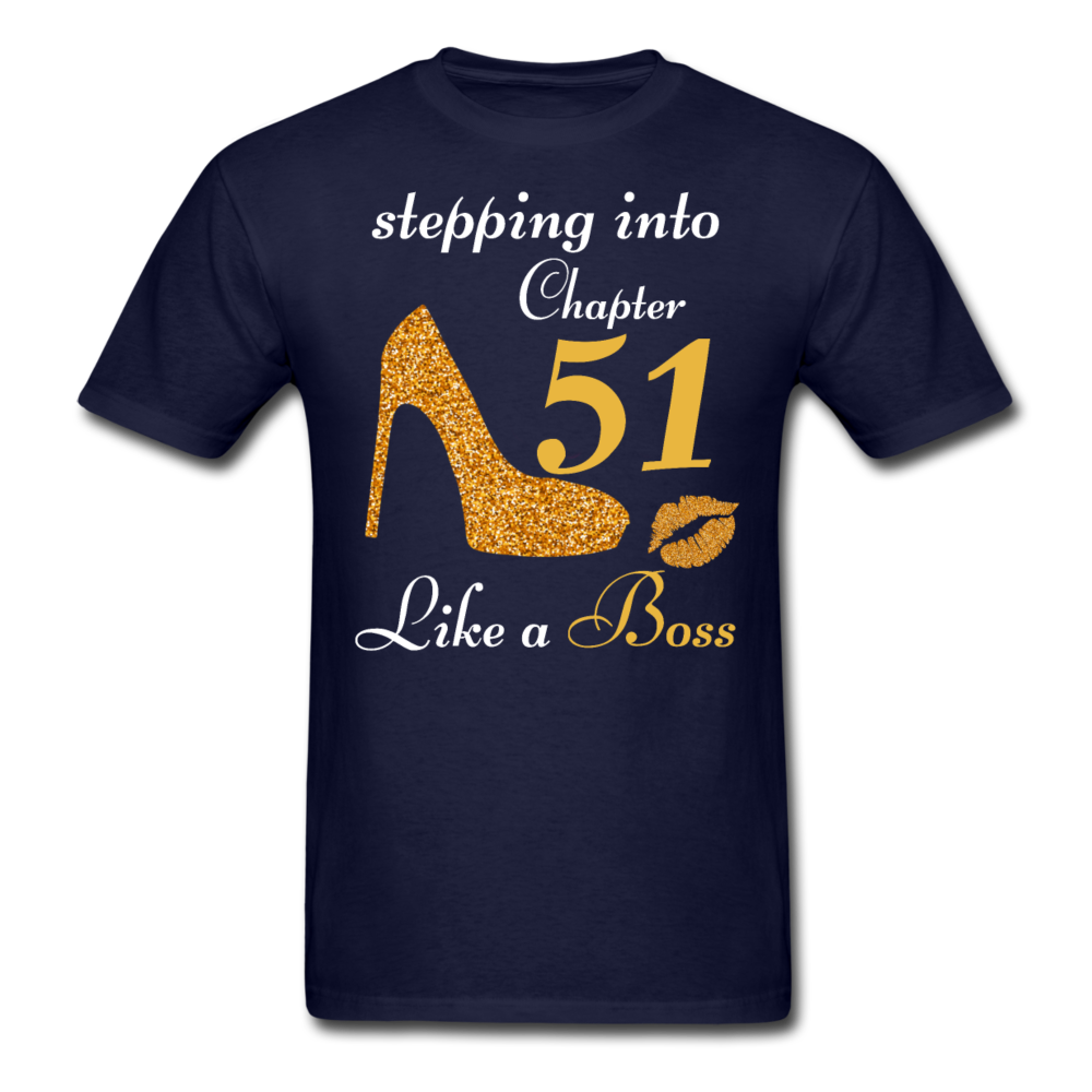 STEPPING CHAPTER 51 UNISEX SHIRT - navy