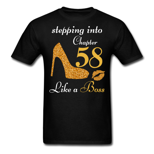 STEPPING CHAPTER 58 UNISEX SHIRT - black