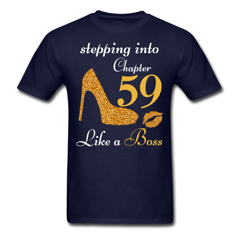 STEPPING CHAPTER 59 UNISEX SHIRT - navy