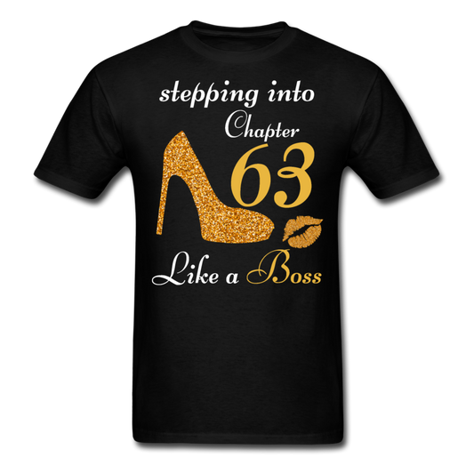 STEPPING CHAPTER 63 UNISEX SHIRT - black