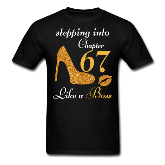 STEPPING CHAPTER 67 UNISEX SHIRT - black