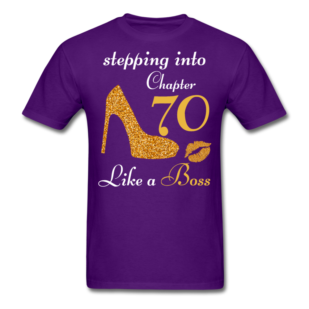 STEPPING CHAPTER 70 UNISEX SHIRT - purple