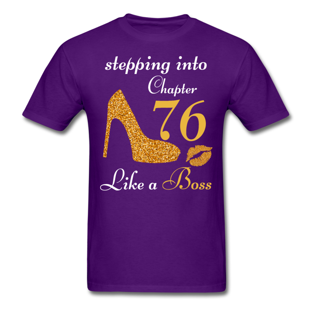 STEPPING CHAPTER 76 UNISEX SHIRT - purple