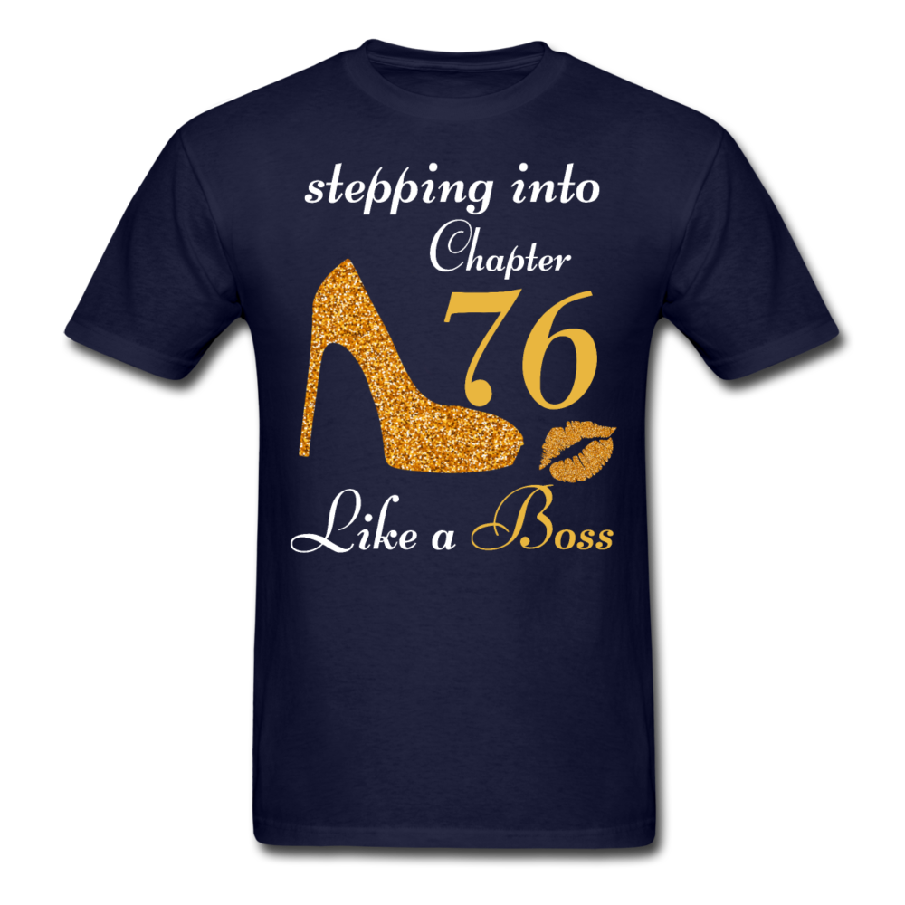 STEPPING CHAPTER 76 UNISEX SHIRT - navy